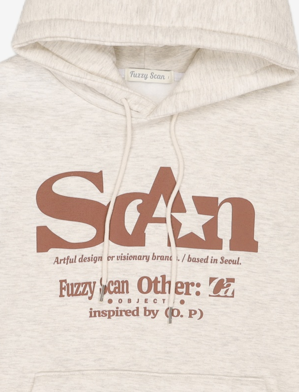 퍼지스캔(FUZZY SCAN) 후드 티셔츠 3XL