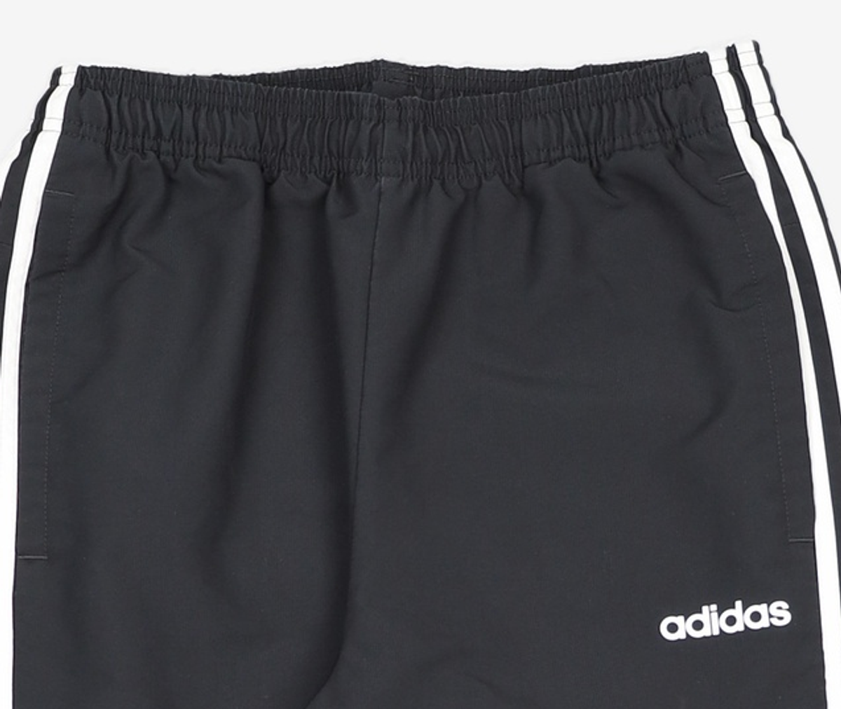 아디다스(ADIDAS) 에센셜 3S 윈드 팬츠 - 블랙:화이트 / DQ3100 L