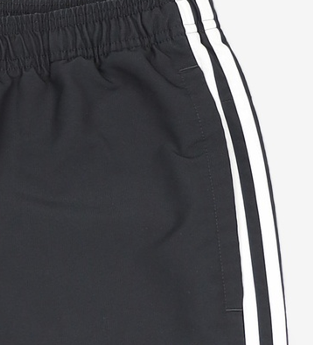 아디다스(ADIDAS) 에센셜 3S 윈드 팬츠 - 블랙:화이트 / DQ3100 L