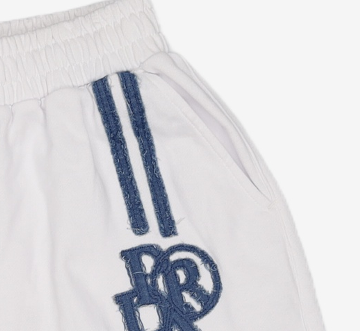 프렌다(PRENDA) PRDA TWILL CUT-OFF SHORTS WHITE S
