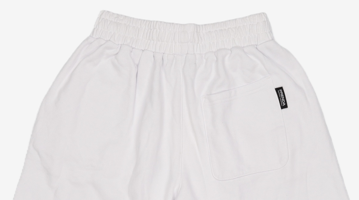 프렌다(PRENDA) PRDA TWILL CUT-OFF SHORTS WHITE S