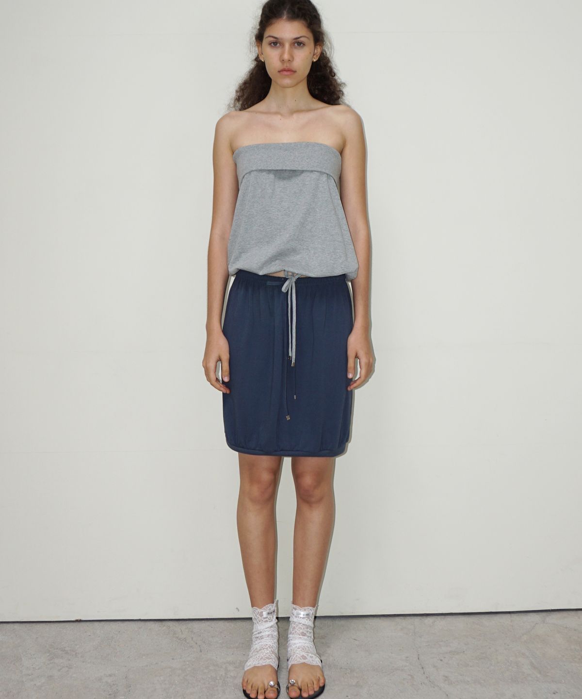 떨스티클럽(THIRSTYCLUB) Soft Top or Skirt - Navy