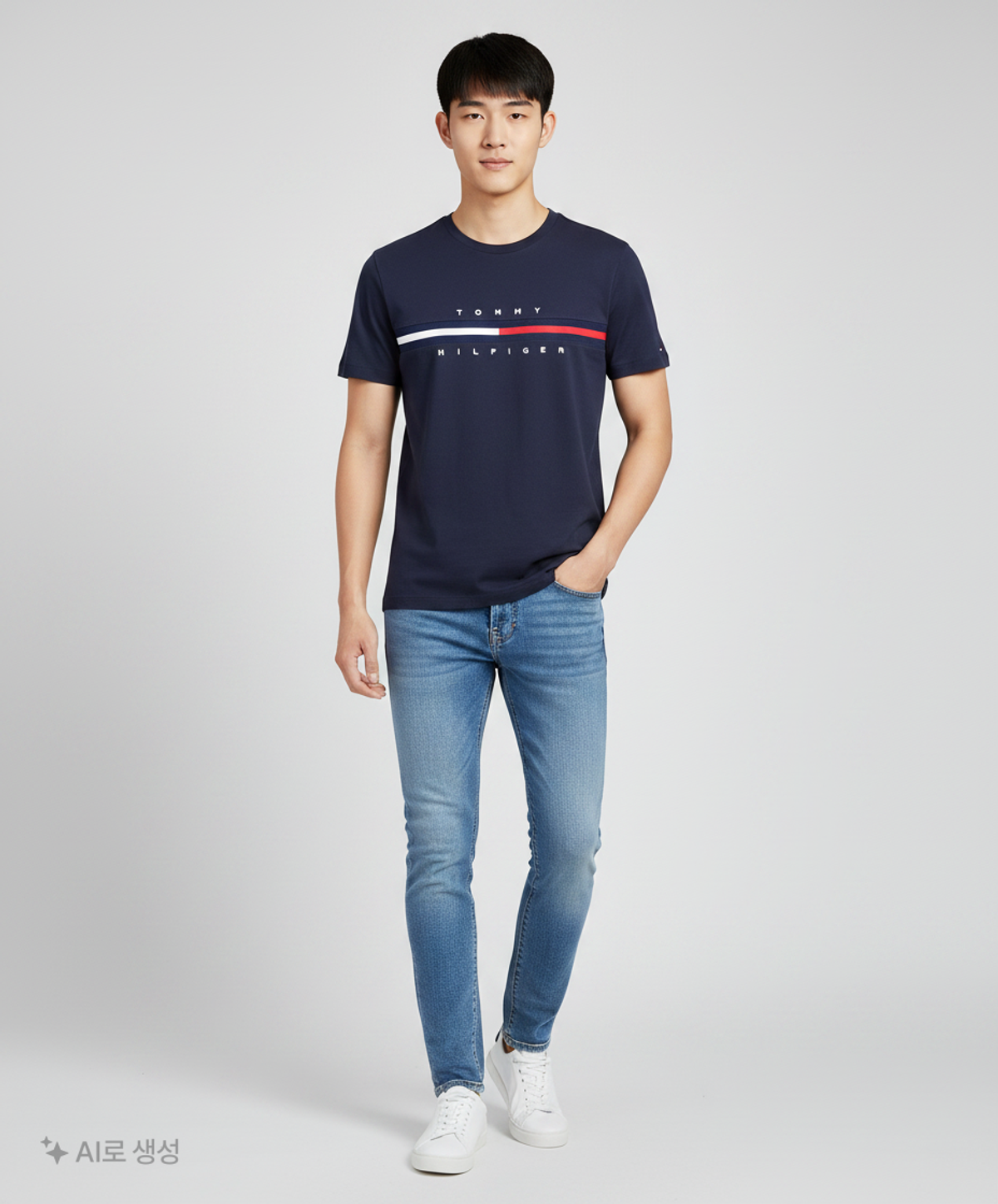 타미힐피거(TOMMY HILFIGER) 반소매 티셔츠 L/G
