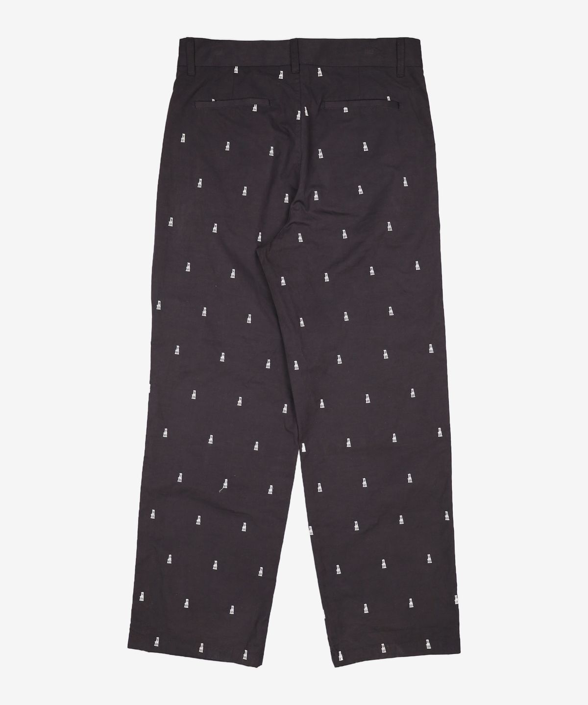 노매뉴얼(NOMANUAL) NM VERTICAL PATTERN PANTS  - BEIGE L