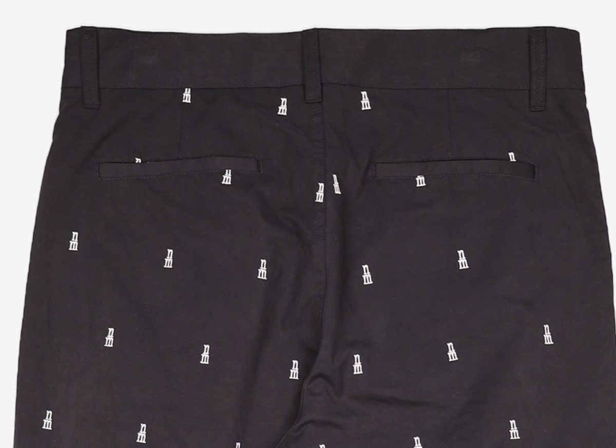 노매뉴얼(NOMANUAL) NM VERTICAL PATTERN PANTS  - BEIGE L