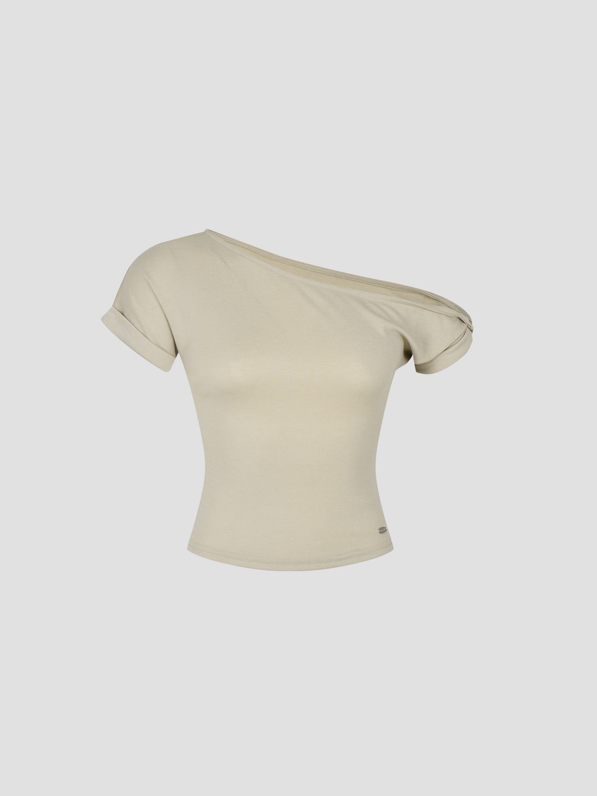 콘치웨어(CONCHWEAR) 플로우 언발 꼬임 티셔츠 (5colors)