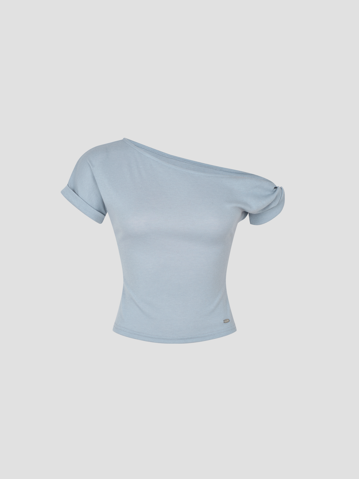 콘치웨어(CONCHWEAR) 플로우 언발 꼬임 티셔츠 (5colors)
