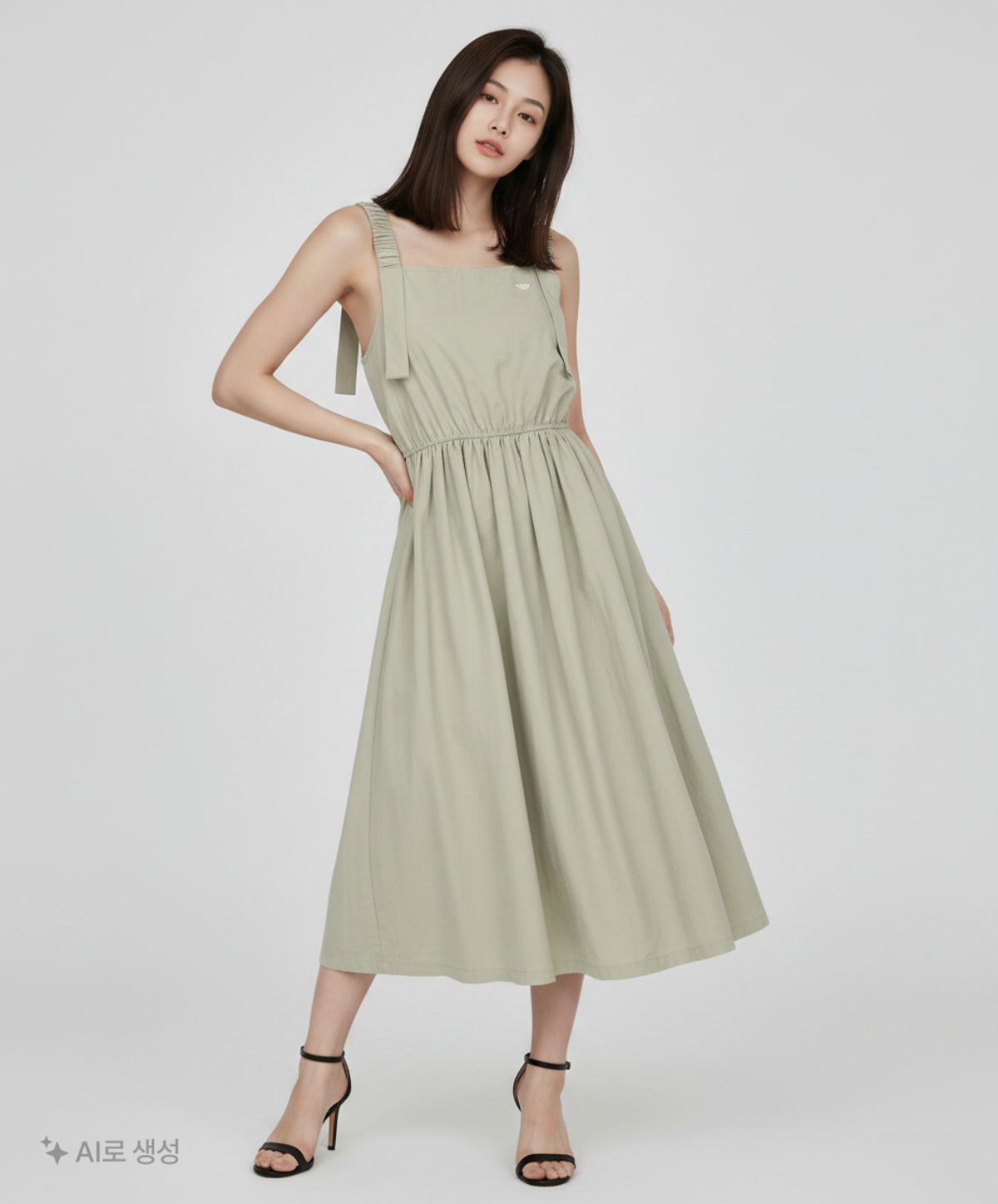 델리센트(DELICCENT) 어텀 투 포켓 원피스 [LIGHT KHAKI] FREE