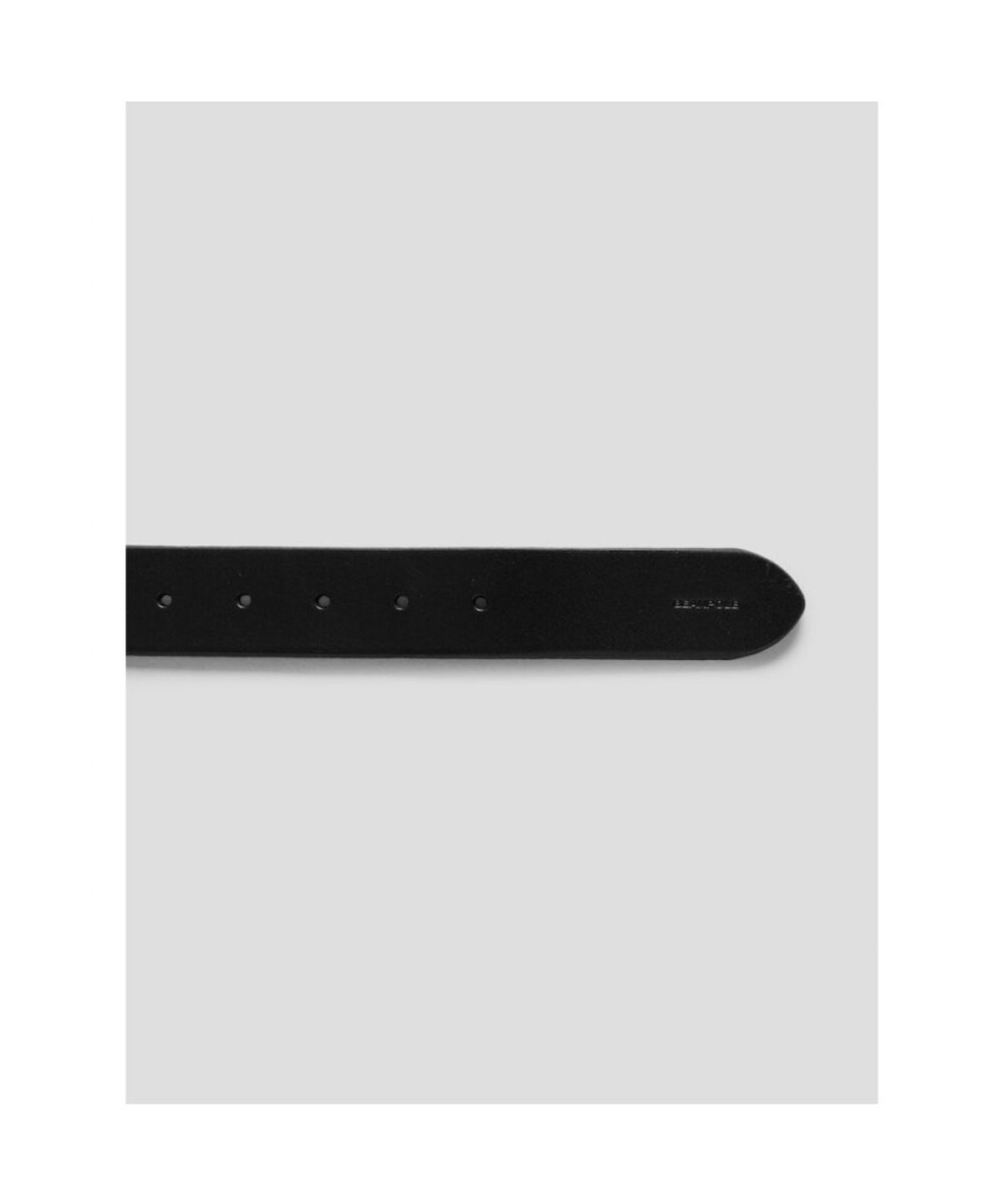 빈폴 액세서리(BEANPOLE ACCESSORY) 통가죽 캐주얼 버클 벨트  블랙