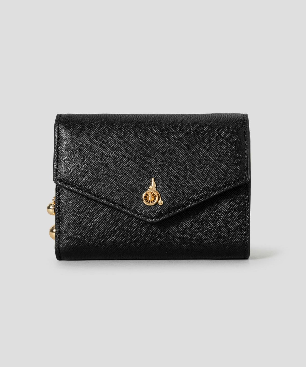 빈폴 액세서리(BEANPOLE ACCESSORY) 루시 플랩 중지갑  블랙