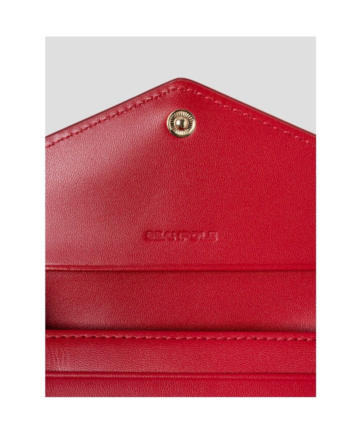 빈폴 액세서리(BEANPOLE ACCESSORY) 루시 플랩 중지갑  레드