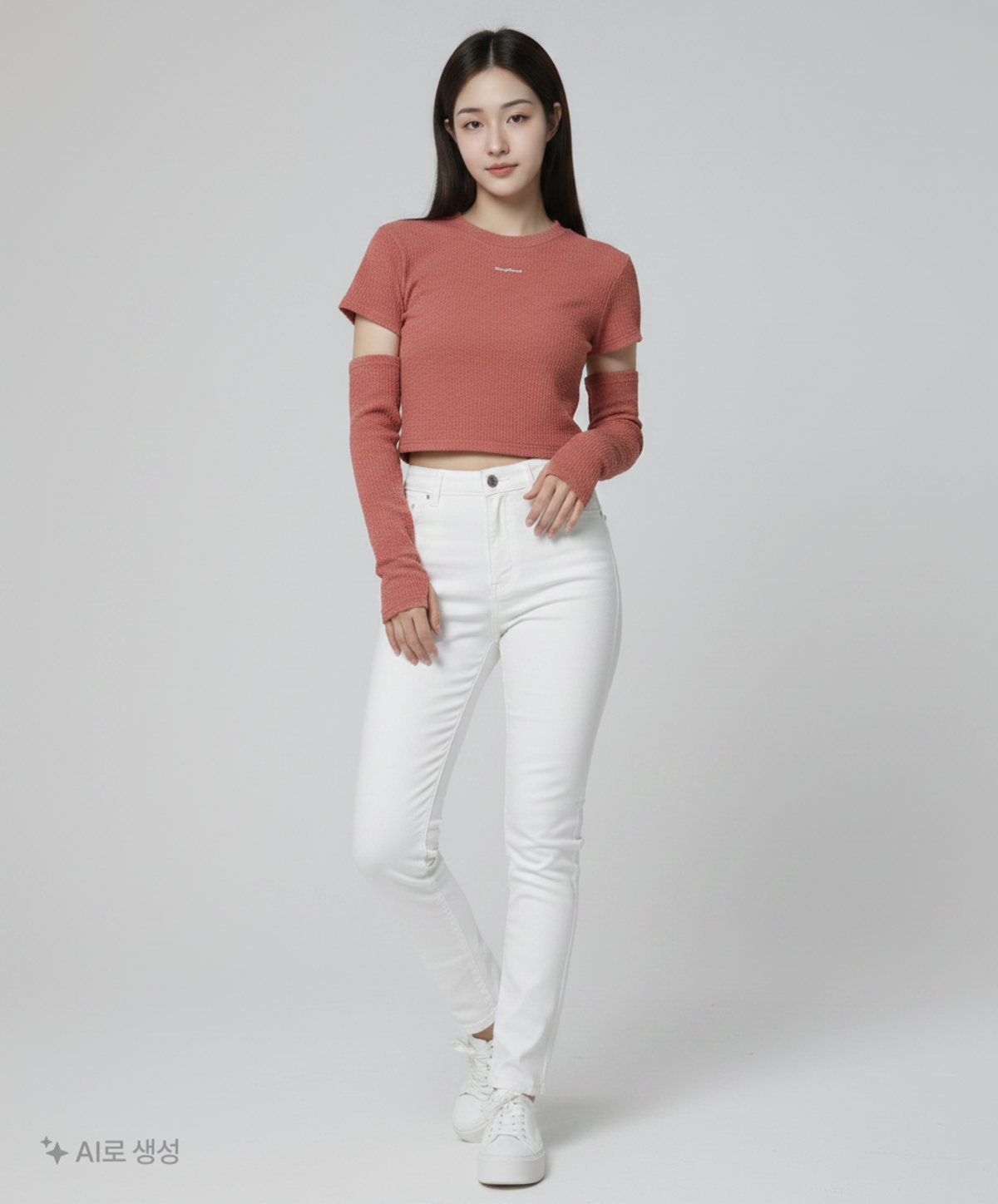 제로플래닛(ZEROPLANET) 비비 워머 탑 세트 [PINK] S