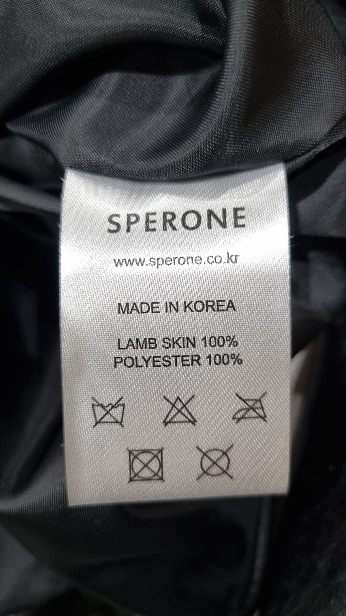스페로네(SPERONE) 레더/라이더스 재킷 FREE