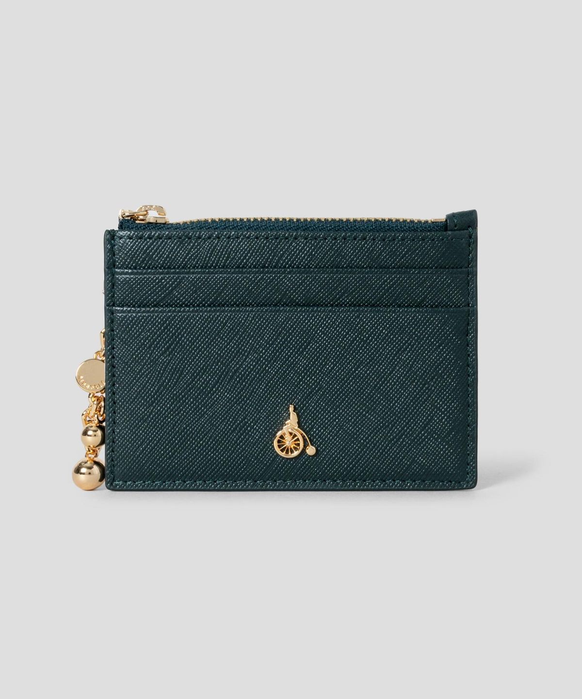 빈폴 액세서리(BEANPOLE ACCESSORY) 루시 지퍼 카드지갑  그린
