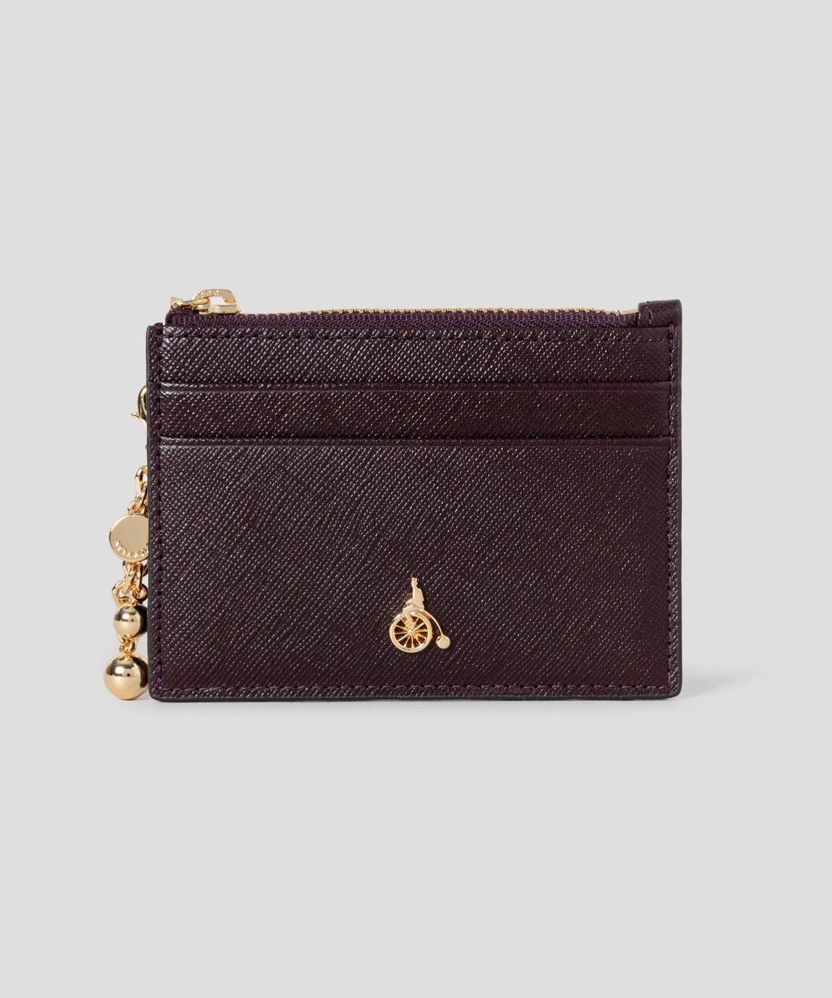 빈폴 액세서리(BEANPOLE ACCESSORY) 루시 지퍼 카드지갑  와인