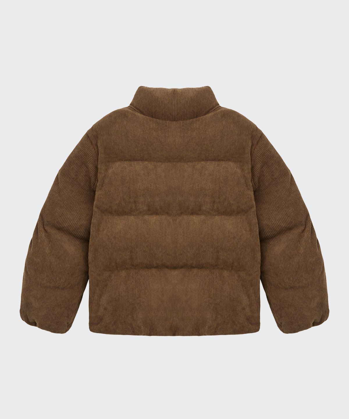 무신사 스탠다드 키즈(MUSINSA STANDARD KIDS) 데일리 푸퍼 코듀로이 숏 패딩 재킷 [바로크 브라운]