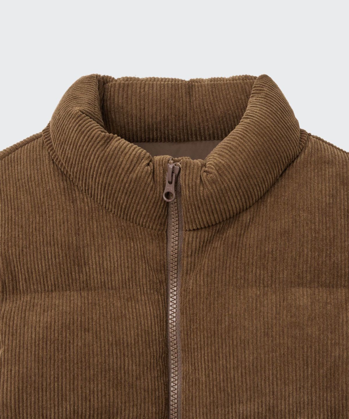 무신사 스탠다드 키즈(MUSINSA STANDARD KIDS) 데일리 푸퍼 코듀로이 숏 패딩 재킷 [바로크 브라운]