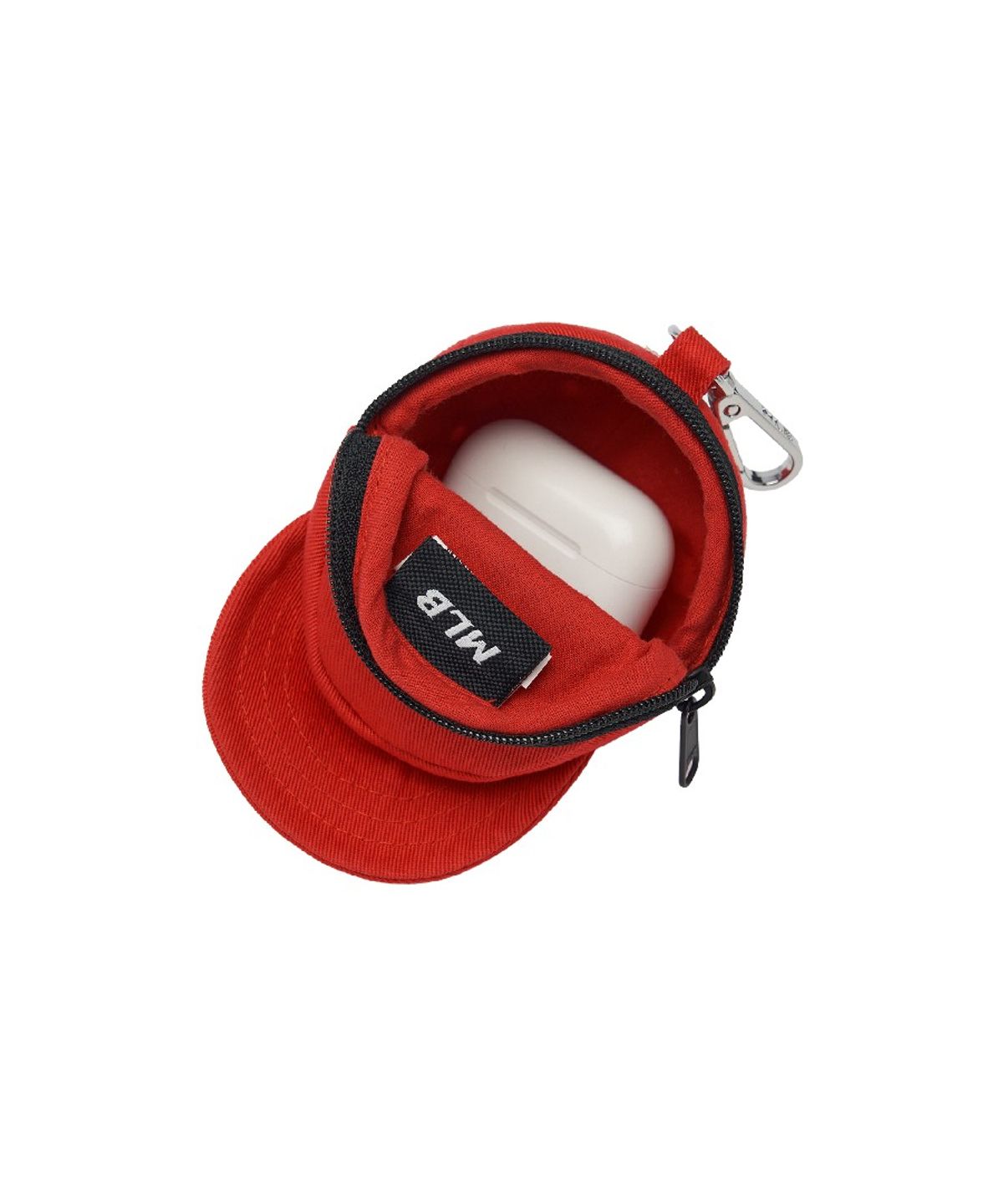 엠엘비(MLB) 베이직 볼캡 파우치 키링 NY (Red)