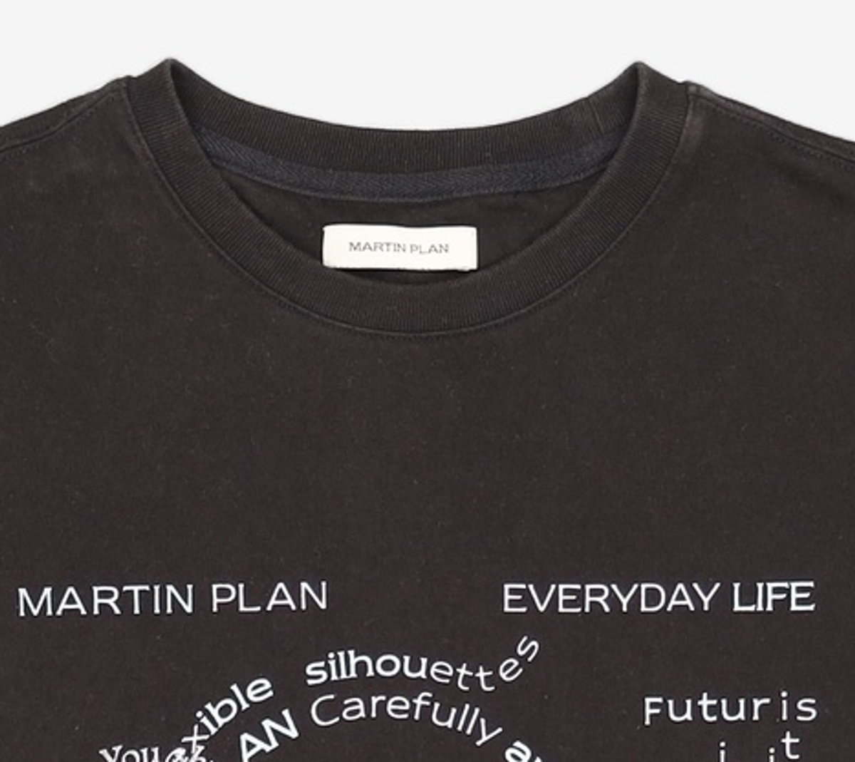 마틴플랜(MARTIN PLAN) Flexible Martin Half T  - BLACK M