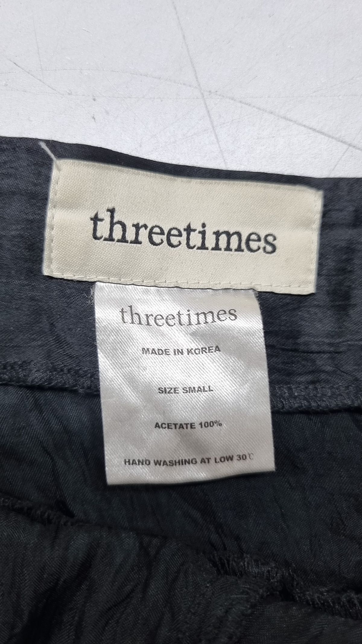 쓰리타임즈(THREETIMES) 미니스커트 S