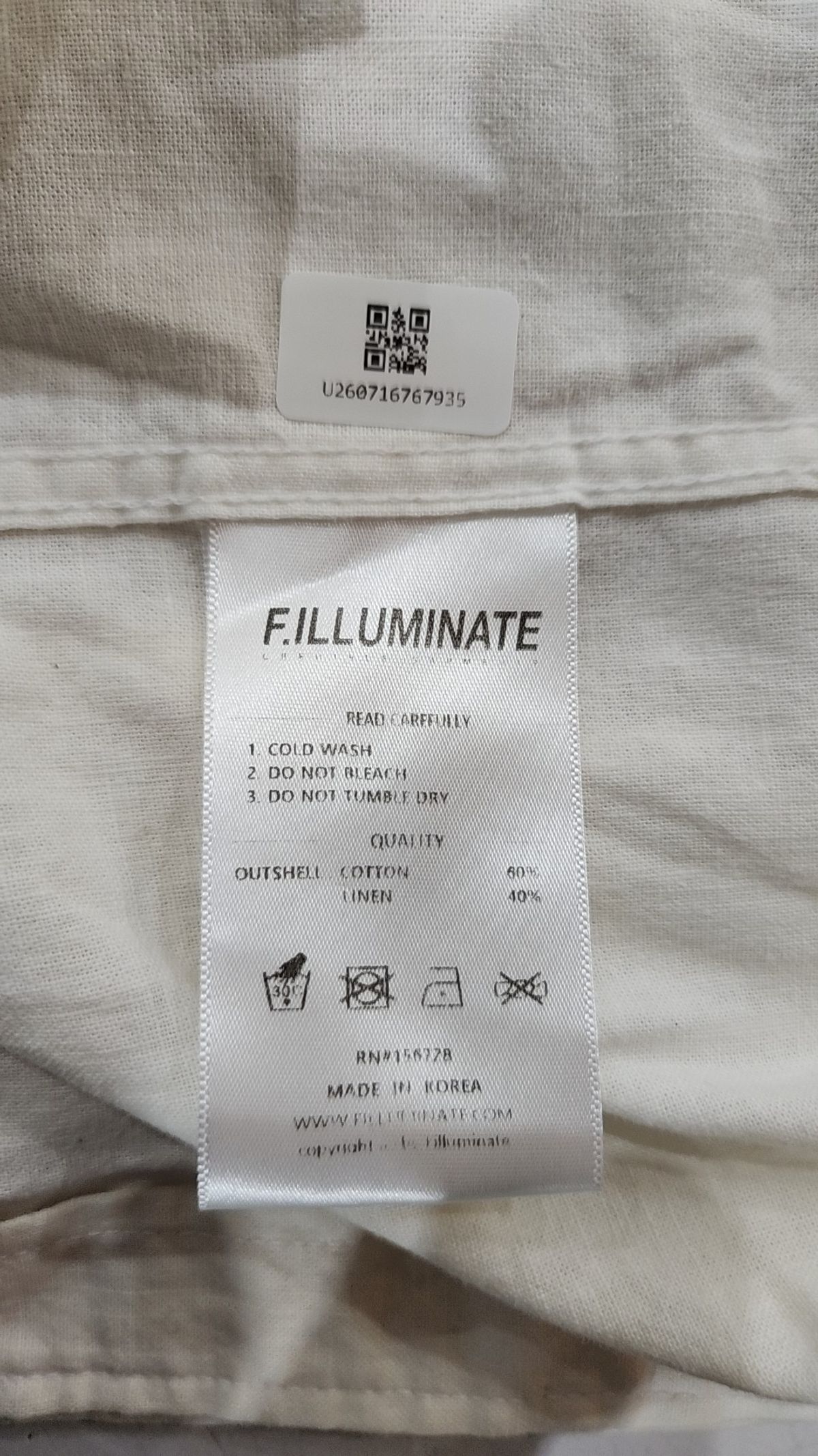 필루미네이트(FILLUMINATE) 캐주얼 셔츠 M