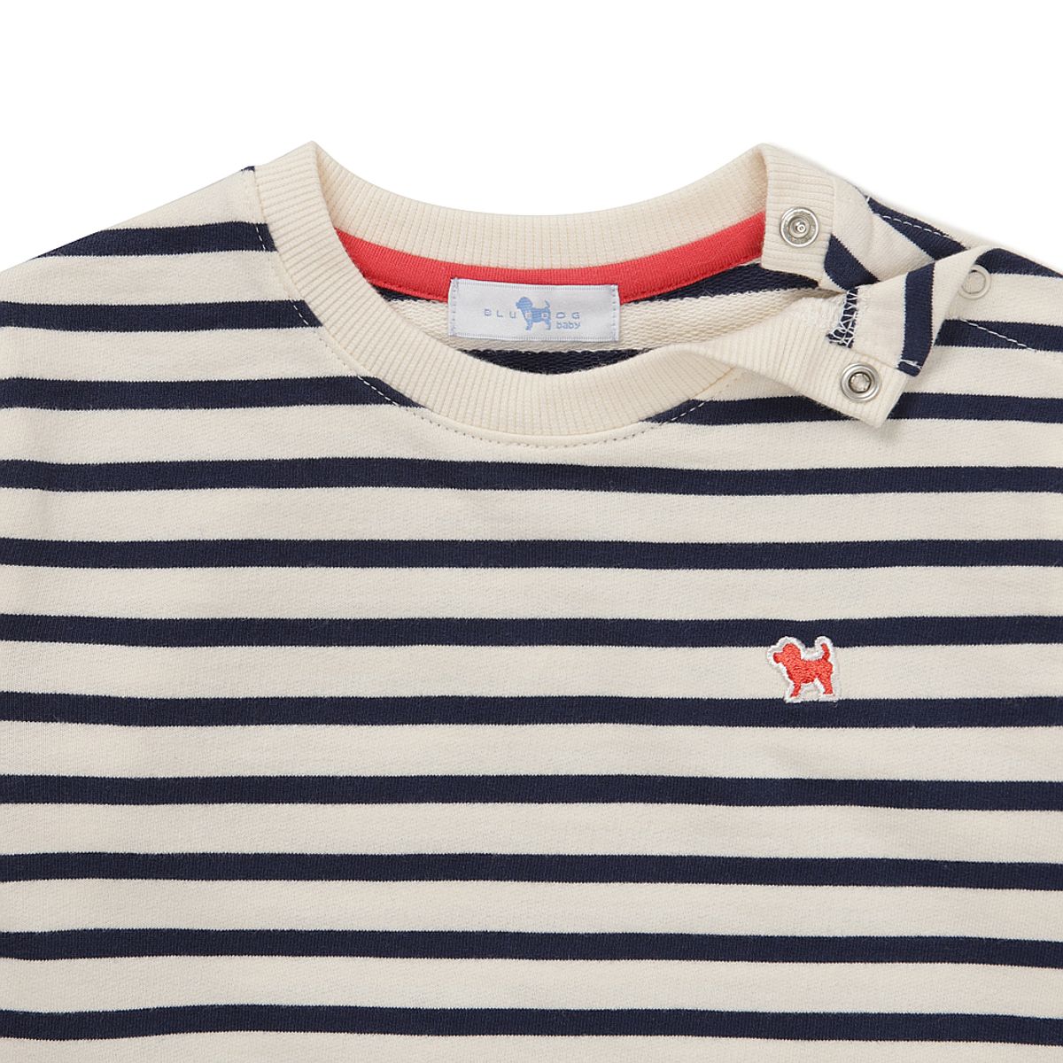 블루독 베이비(BLUEDOGBABY) 블루독 STRIPE 상하세트 (46A70-672-13)