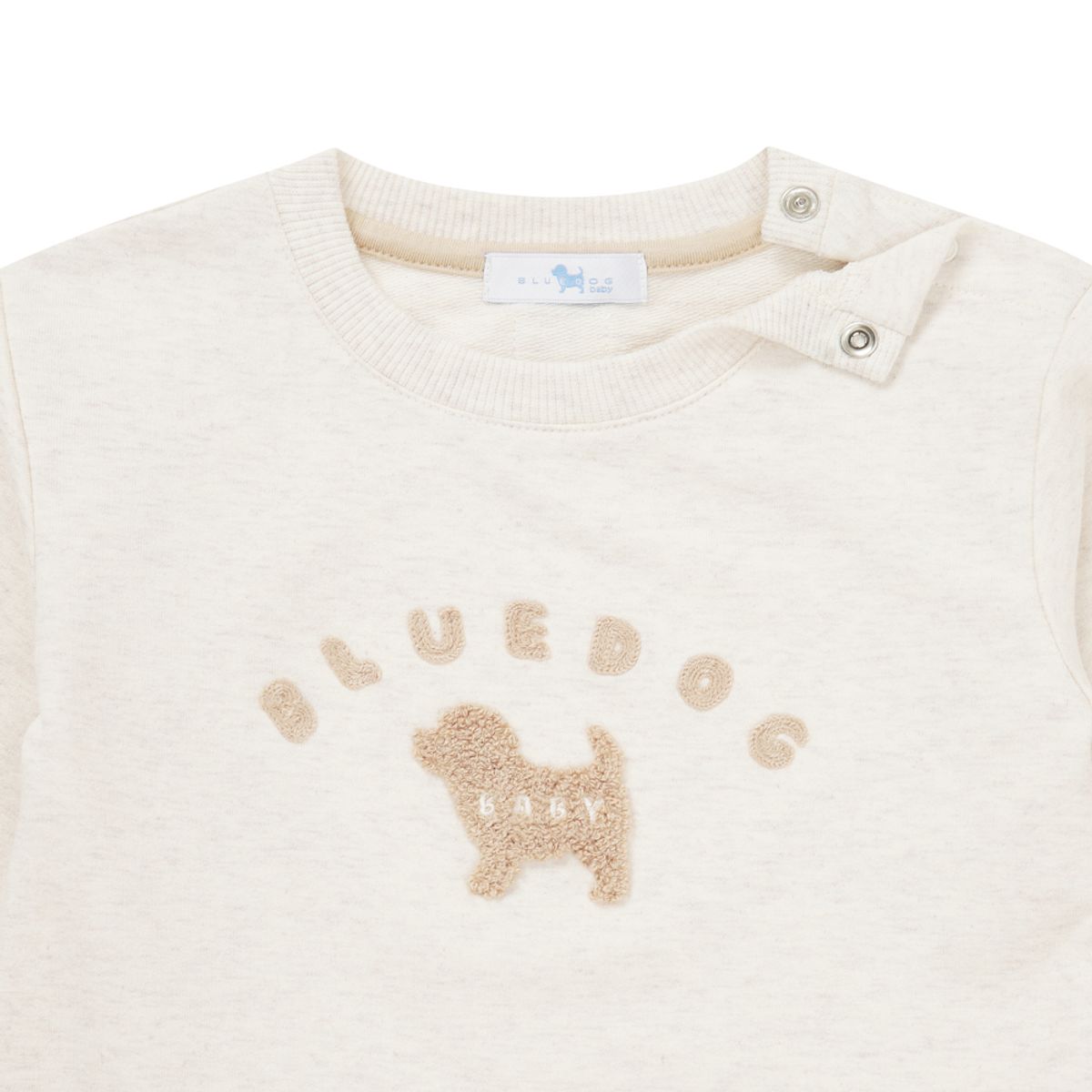 블루독 베이비(BLUEDOGBABY) 로고 BASIC 상하세트 A (46A70-672-01)