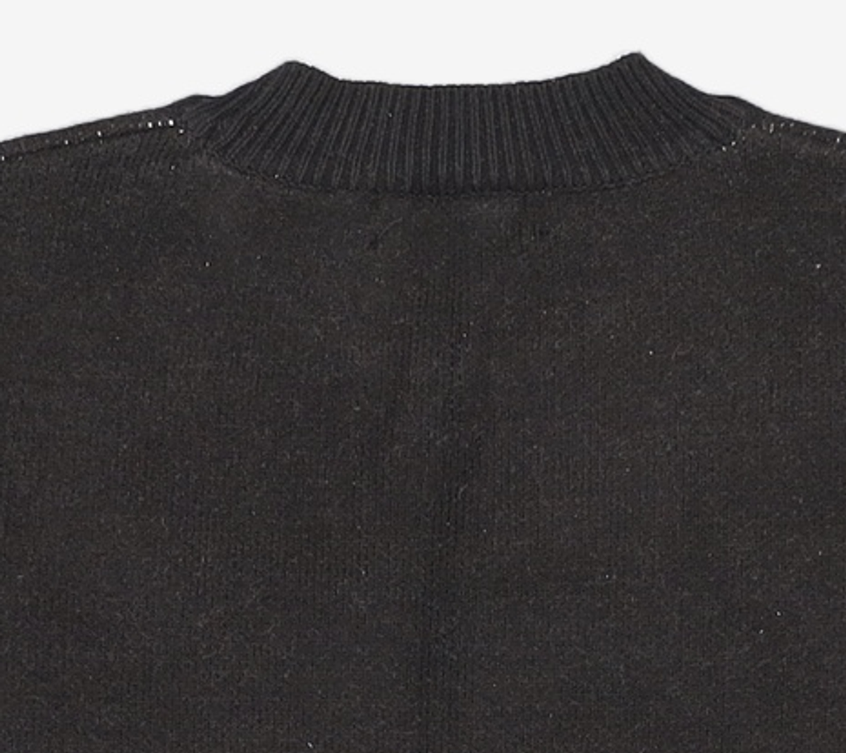 유희(YOUHEE) YOUHEE LETTERING PULLOVER KNIT BLACK FREE