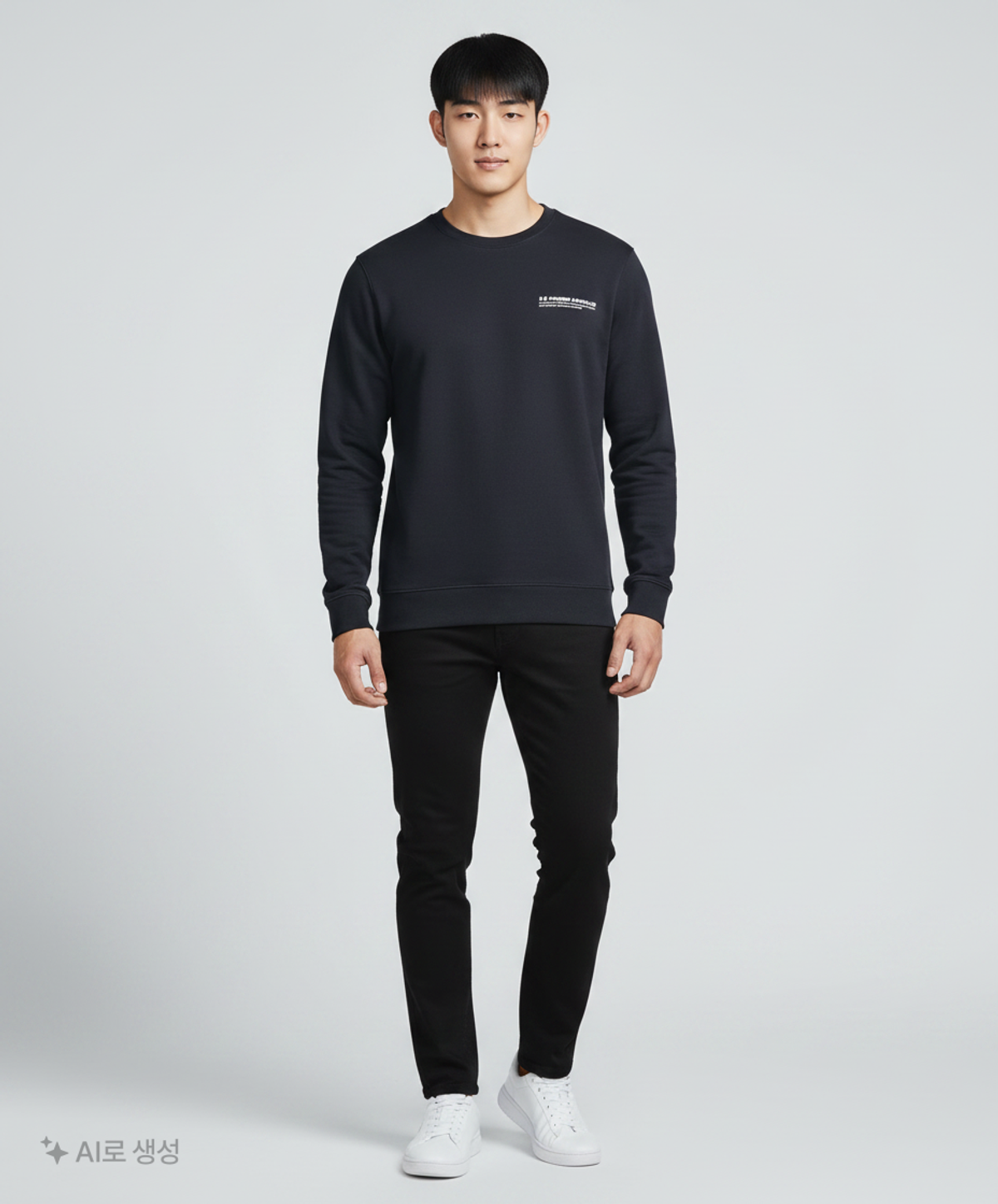 언더아머(UNDERARMOUR) 라이벌 테리 로고 크루 1373384-001 XL