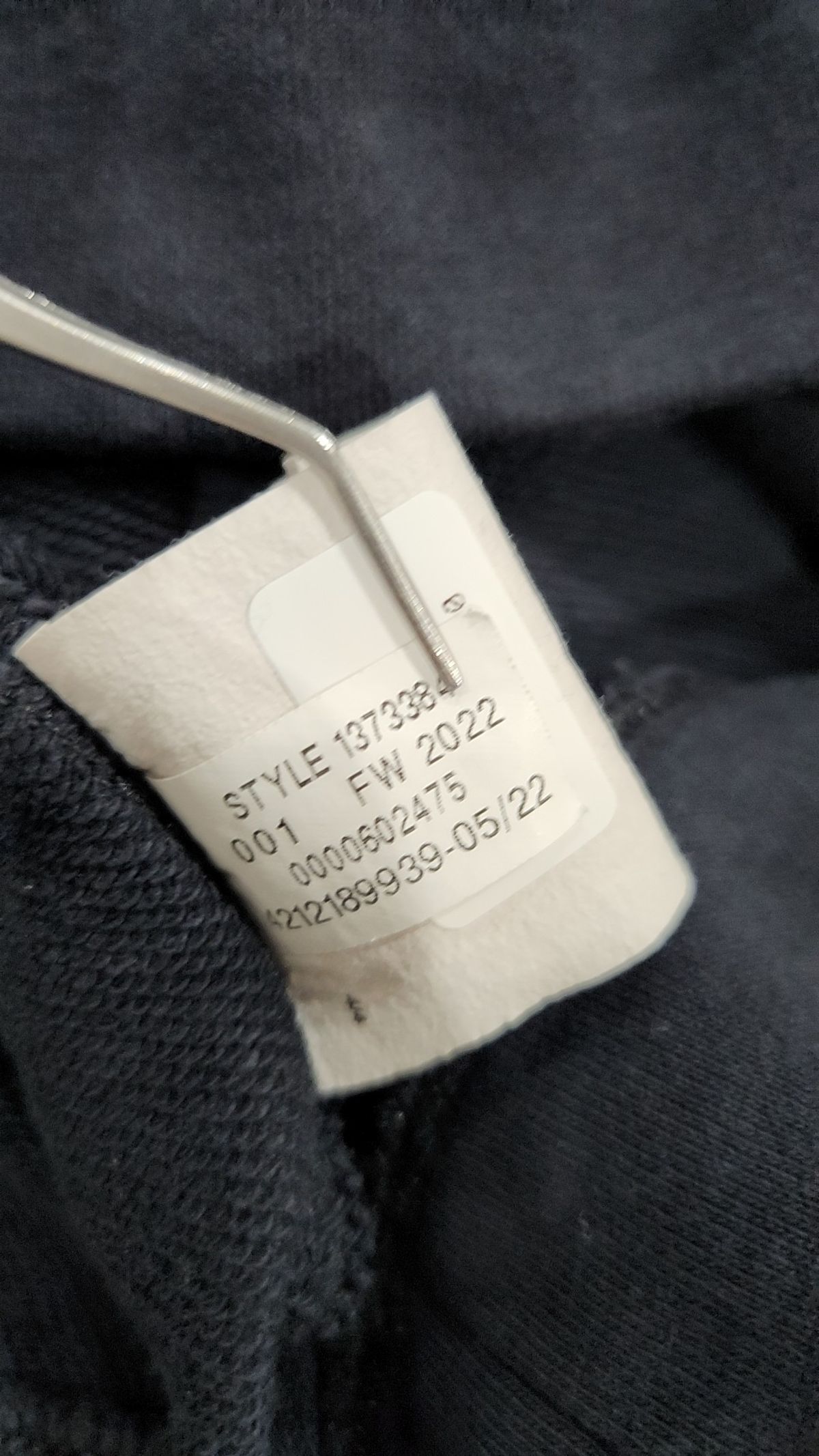 언더아머(UNDERARMOUR) 라이벌 테리 로고 크루 1373384-001 XL