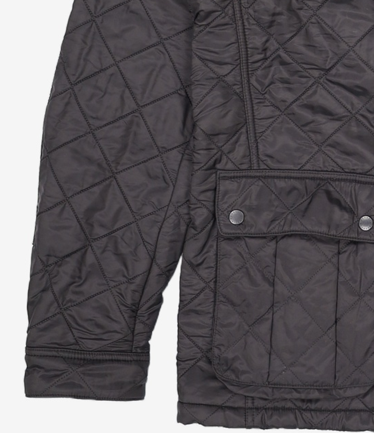 바버(BARBOUR) 남성 블랙 B.Intl Ariel Polarquilt 자켓 (URJA3F005BK) XXL