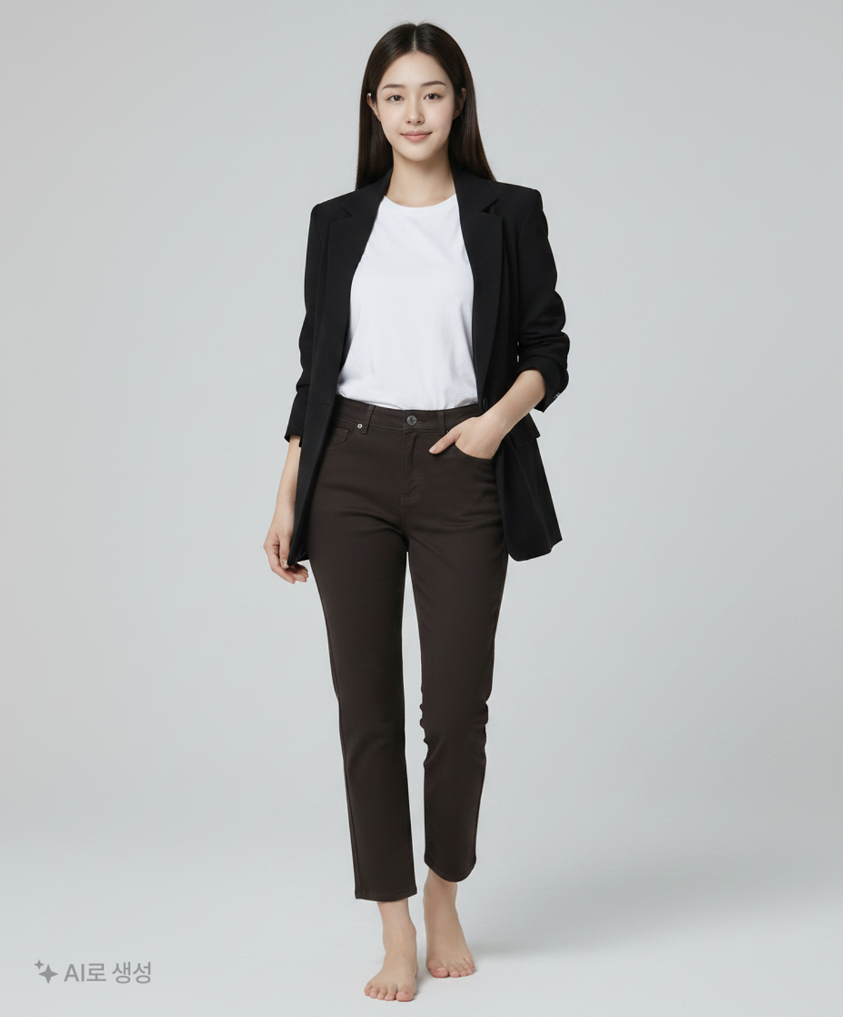 유니클로(UNIQLO) 코튼 팬츠 XL