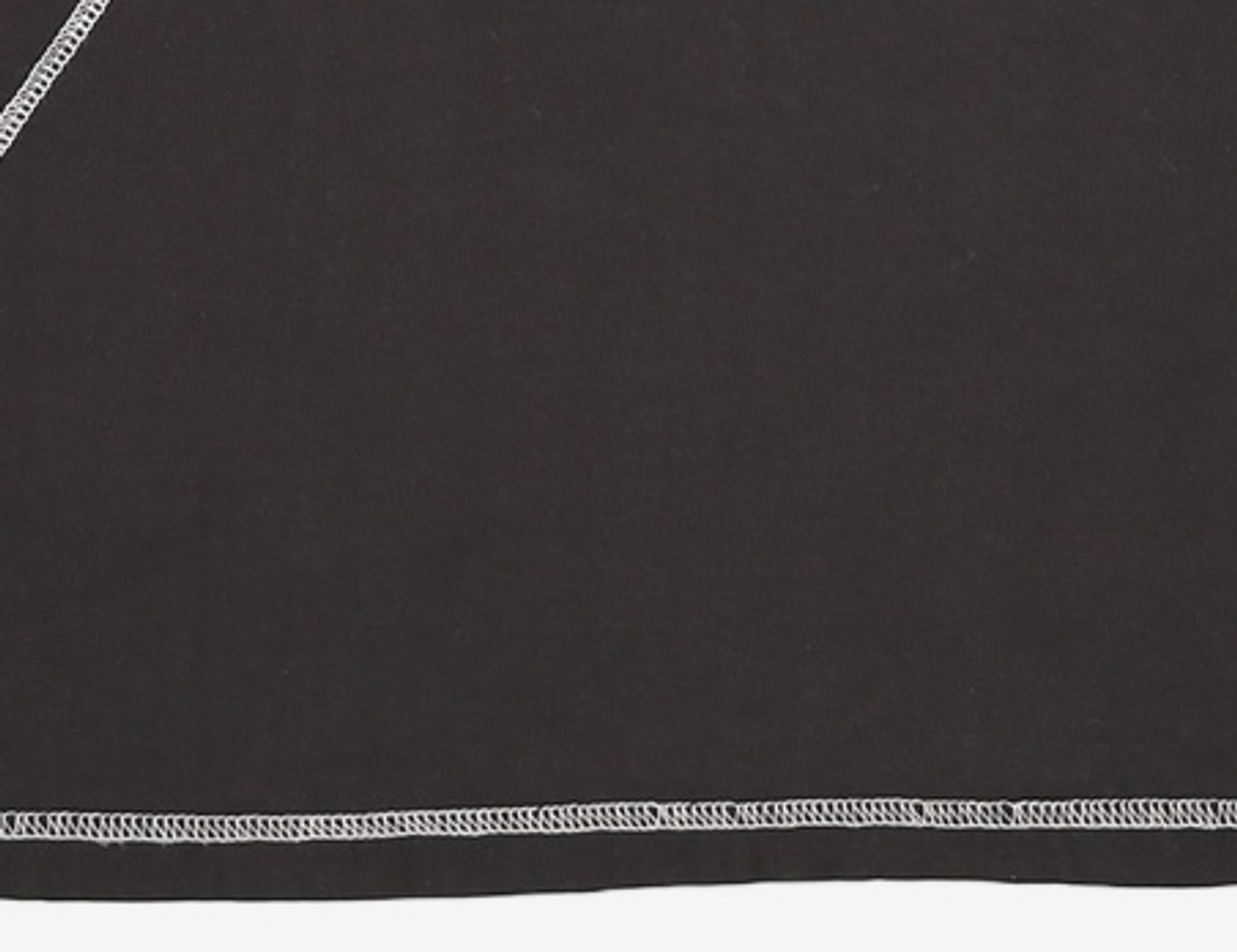 노매뉴얼(NOMANUAL) R.D LONG SLEEVE TEE - BLACK 100
