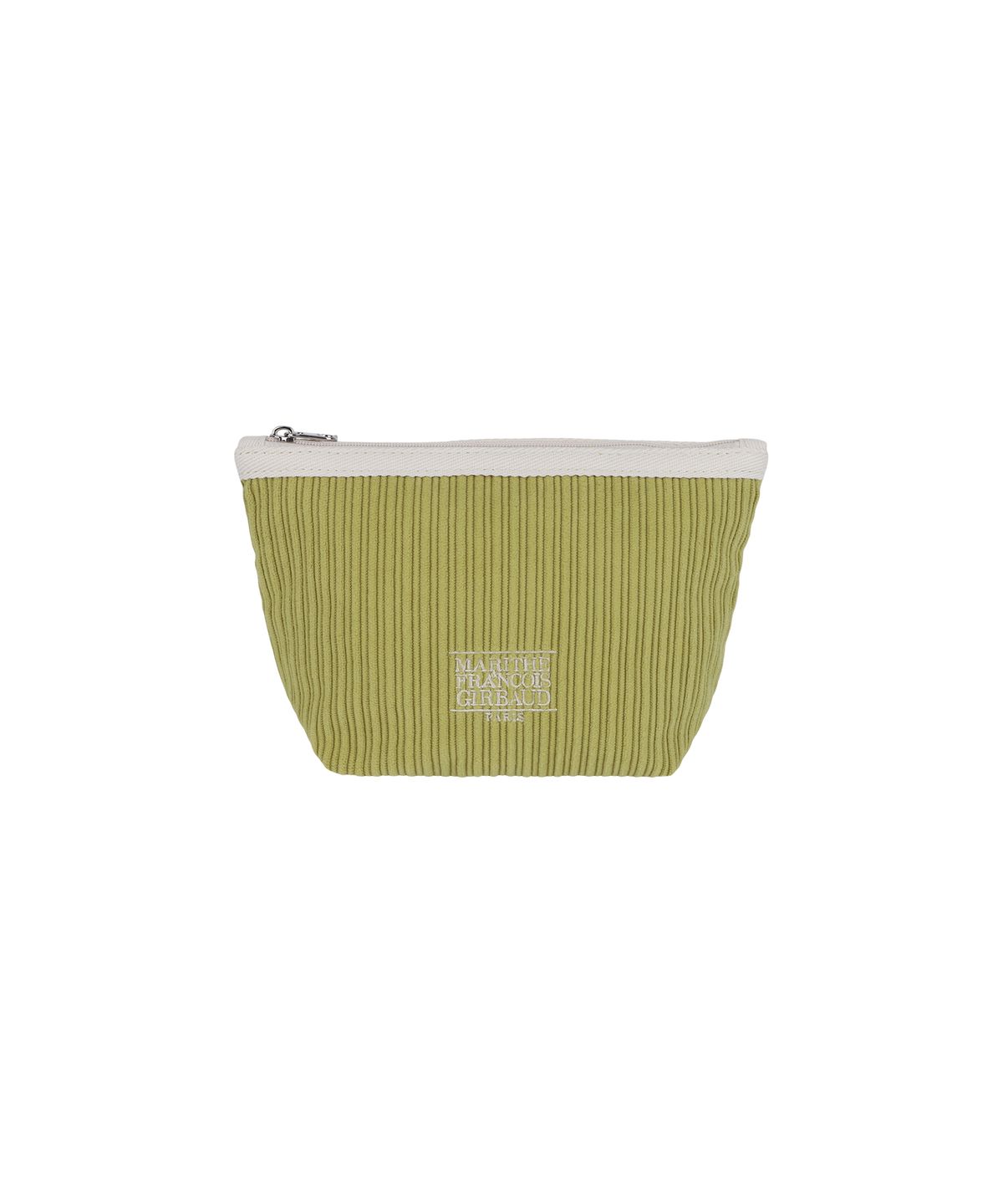마리떼 프랑소와 저버(MARITHÉ + FRANҪOIS GIRBAUD) CLASSIC LOGO CORDUROY POUCH olive
