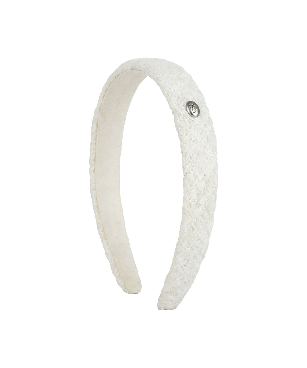 마리떼 프랑소와 저버(MARITHÉ + FRANҪOIS GIRBAUD) TWEED HAIRBAND ivory