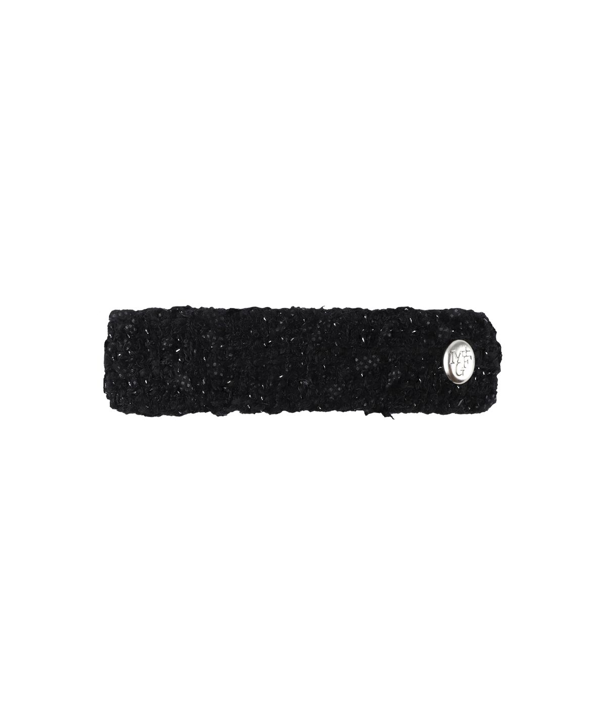 마리떼 프랑소와 저버(MARITHÉ + FRANҪOIS GIRBAUD) TWEED HAIR PIN black
