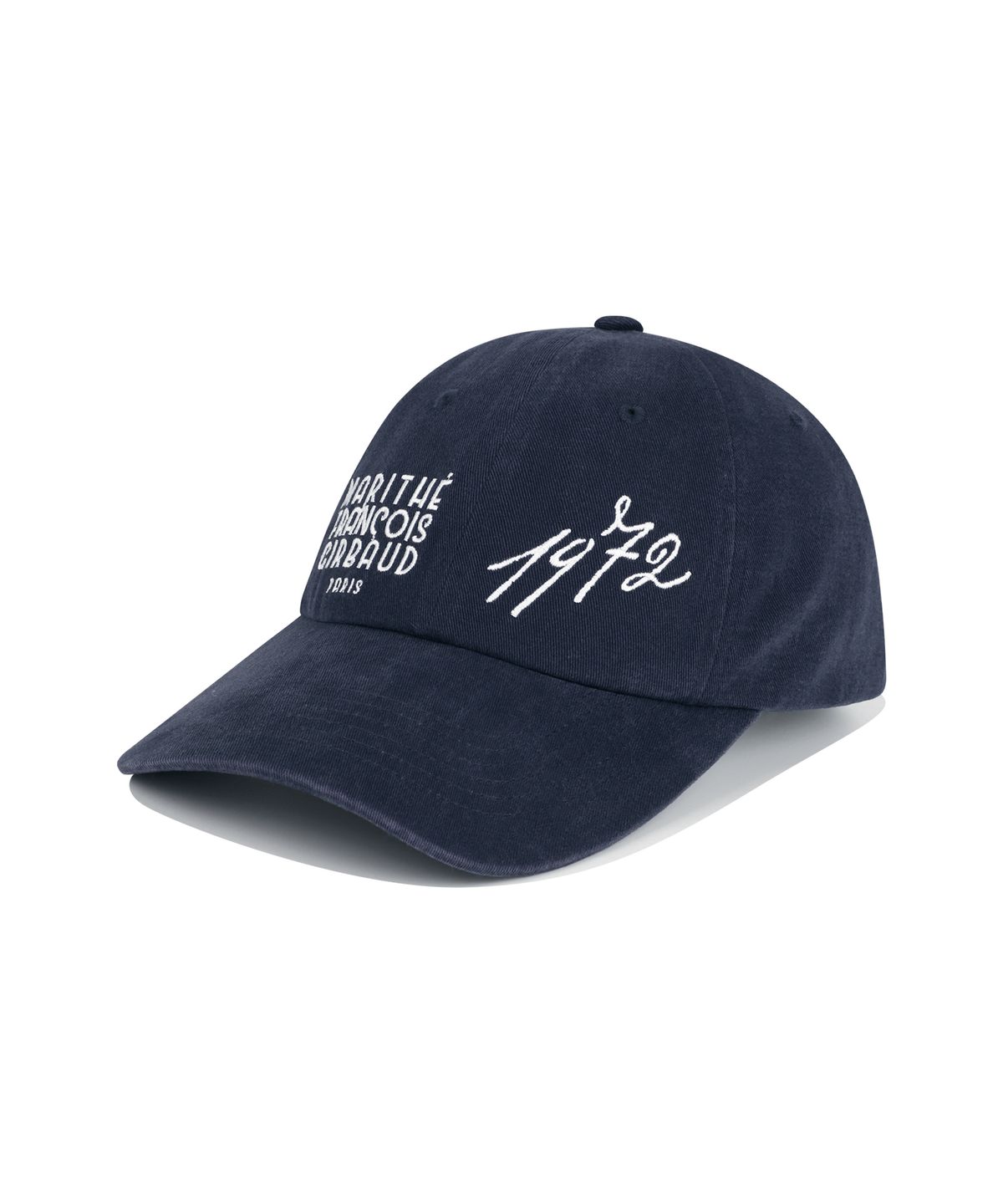 마리떼 프랑소와 저버(MARITHÉ + FRANҪOIS GIRBAUD) 1972 LOGO BRUSHED CAP navy