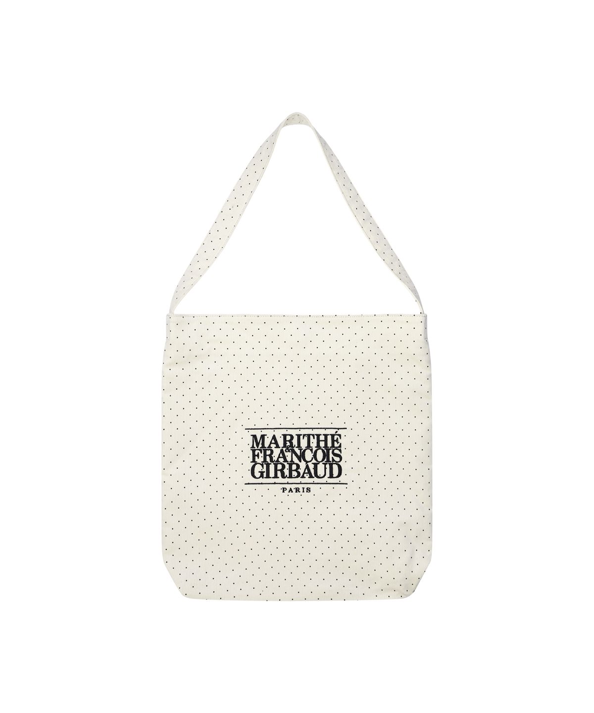 마리떼 프랑소와 저버(MARITHÉ + FRANҪOIS GIRBAUD) CLASSIC LOGO CORDUROY BAG ivory