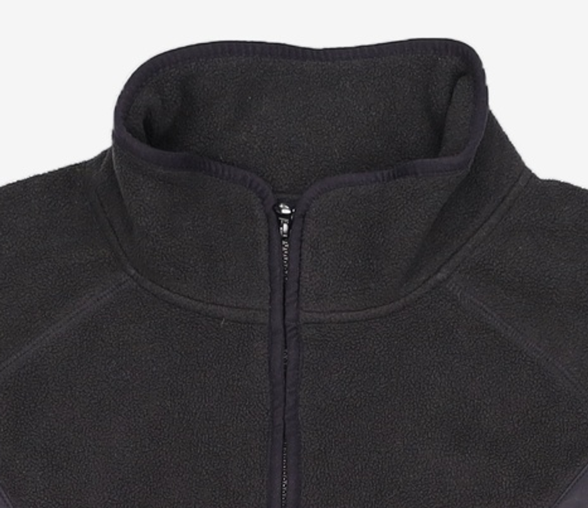 피지컬 디파트먼트(PHYSICAL DEPARTMENT) COLOR BLOCK FLEECE ANORAK BLACK M
