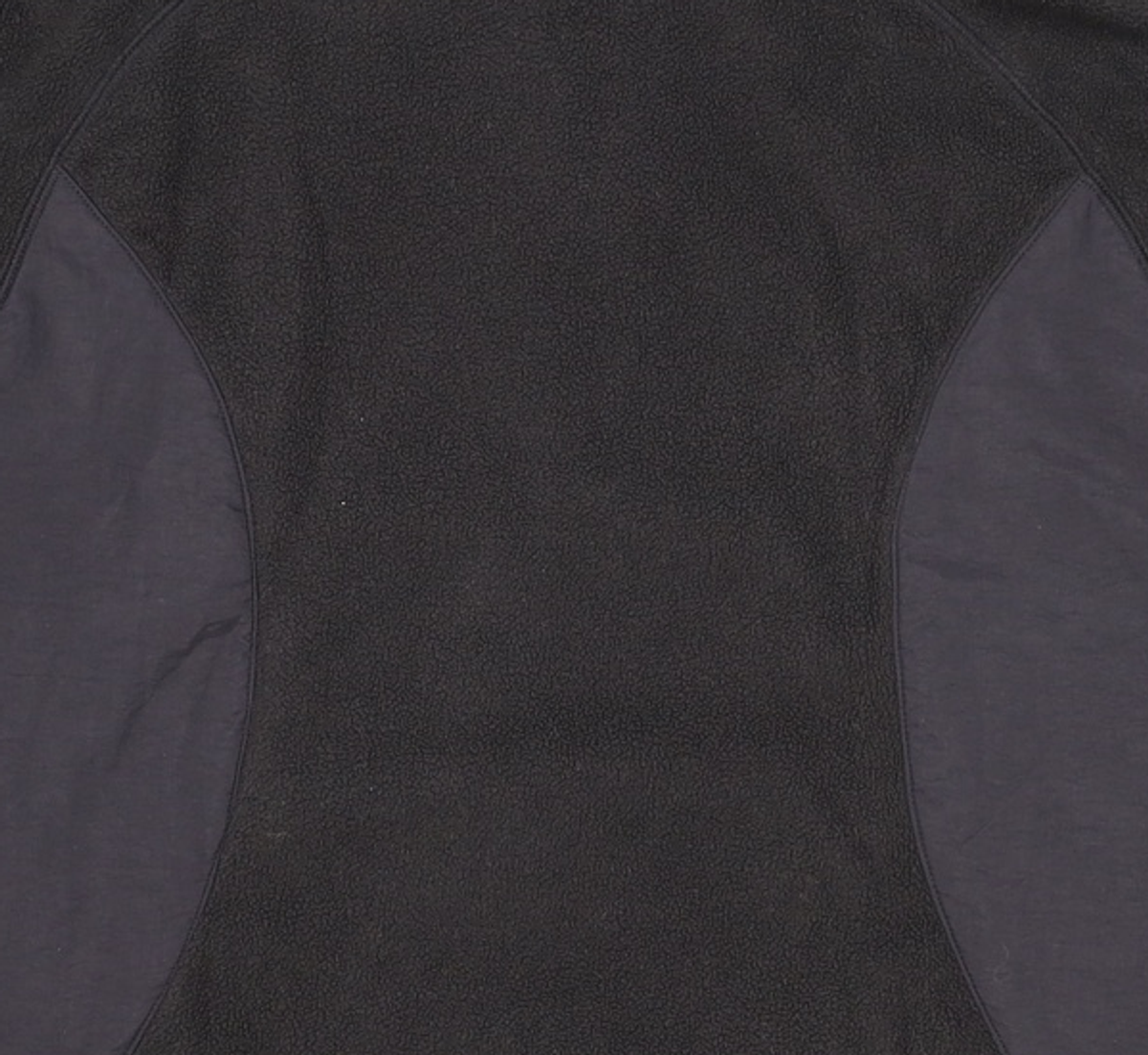 피지컬 디파트먼트(PHYSICAL DEPARTMENT) COLOR BLOCK FLEECE ANORAK BLACK M