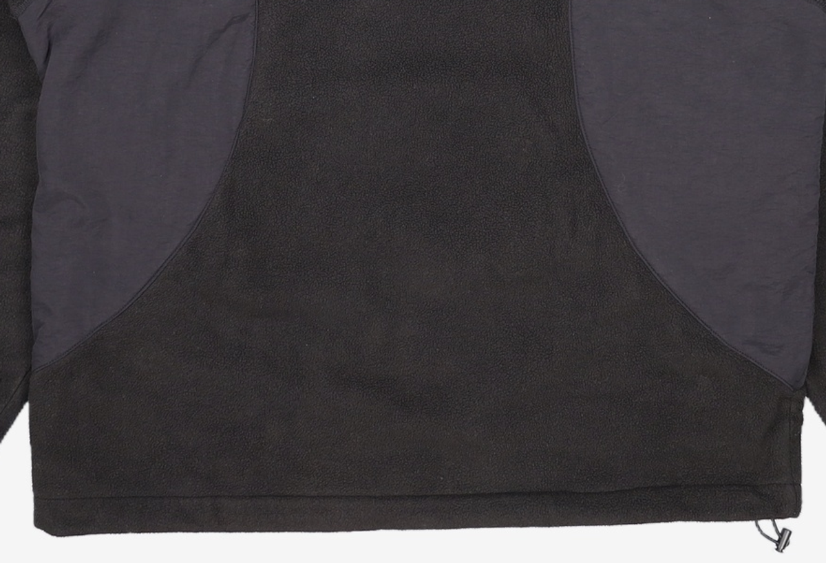 피지컬 디파트먼트(PHYSICAL DEPARTMENT) COLOR BLOCK FLEECE ANORAK BLACK M