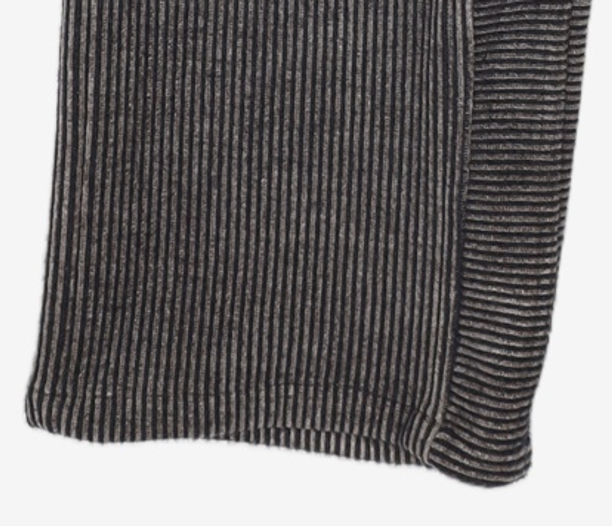 애드오프(ADDOFF) STRIPE FEATHER PANTS BLACK 50
