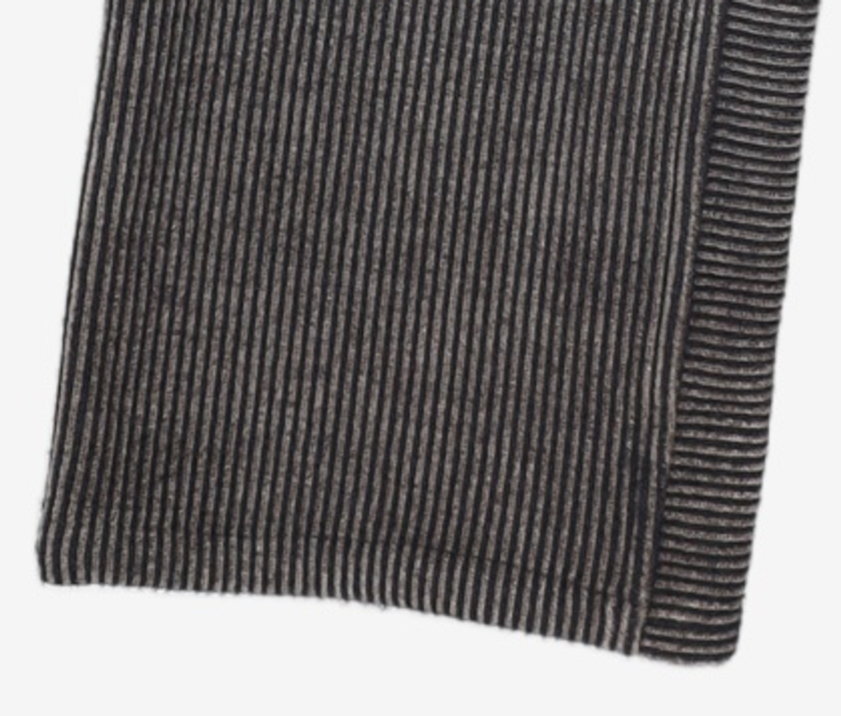 애드오프(ADDOFF) STRIPE FEATHER PANTS BLACK 50