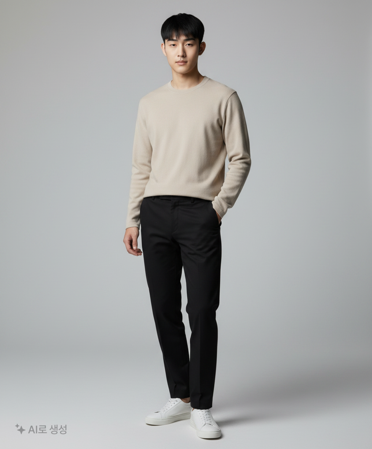 스파오(SPAO) 긴소매 티셔츠 110
