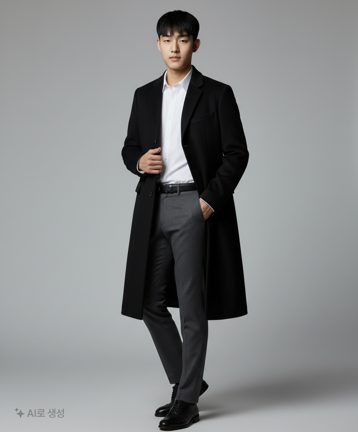 무신사 스탠다드(MUSINSA STANDARD) 겨울 기타 코트 L