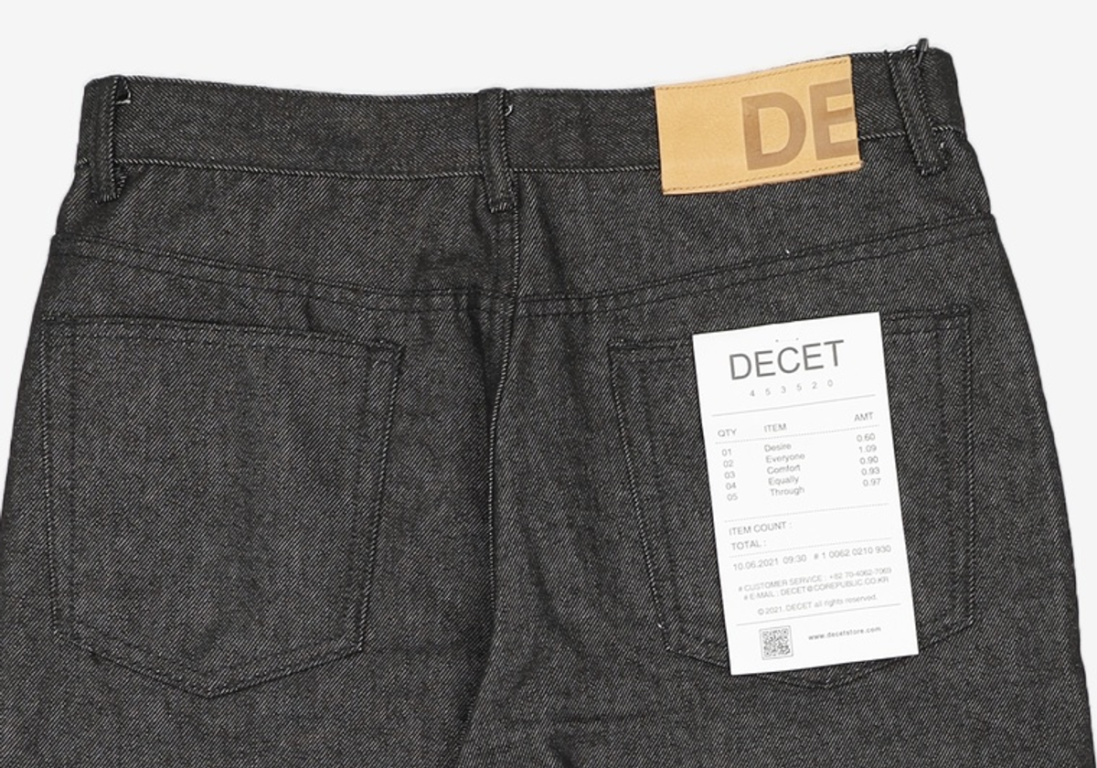 데케트(DECET) 청/데님 팬츠 32