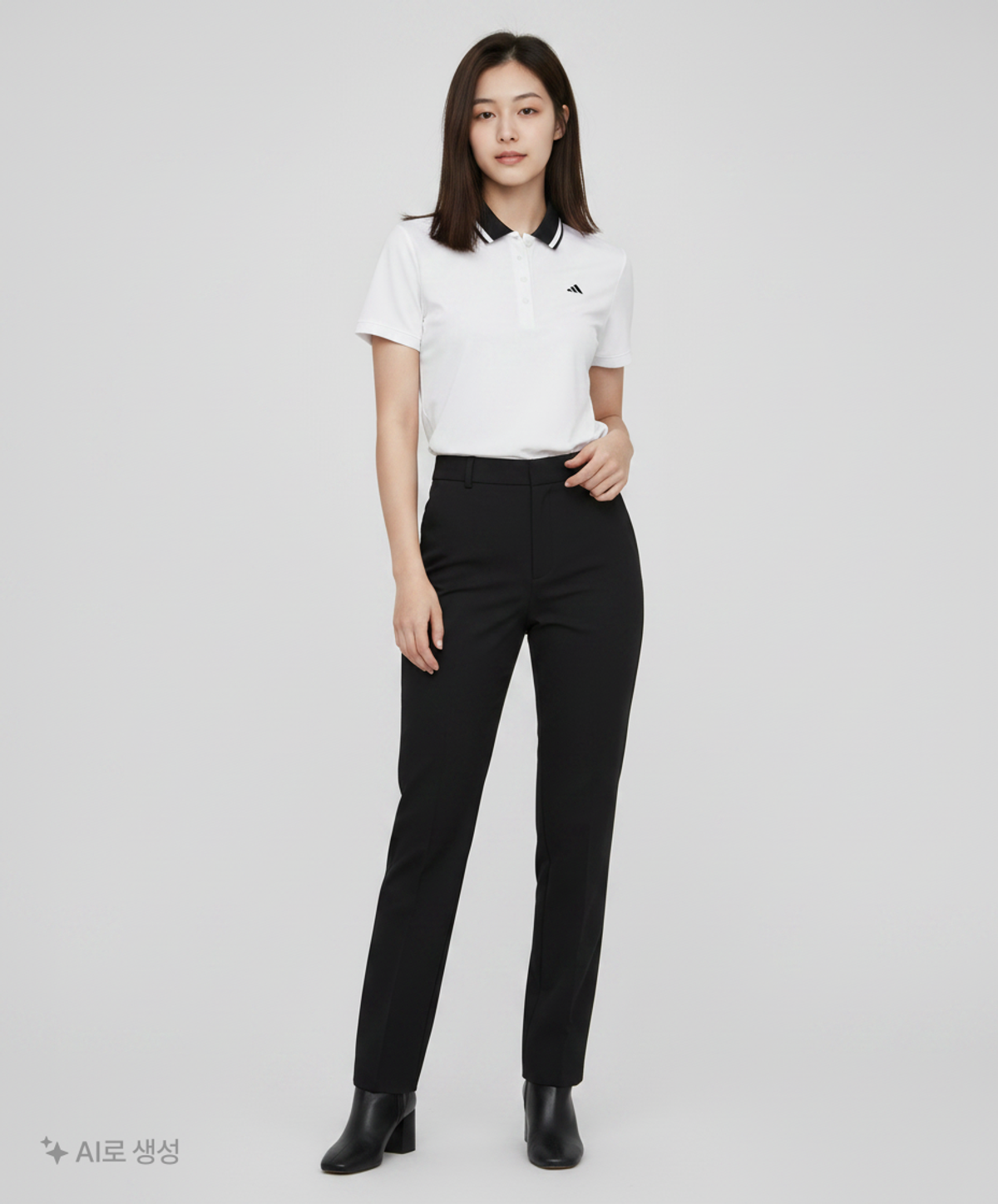 아디다스(ADIDAS) 피케/카라 티셔츠 XS