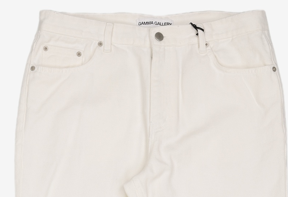 감마갤러리(GAMMA GALLERY) DESTROYED JEANS [WHITE] L