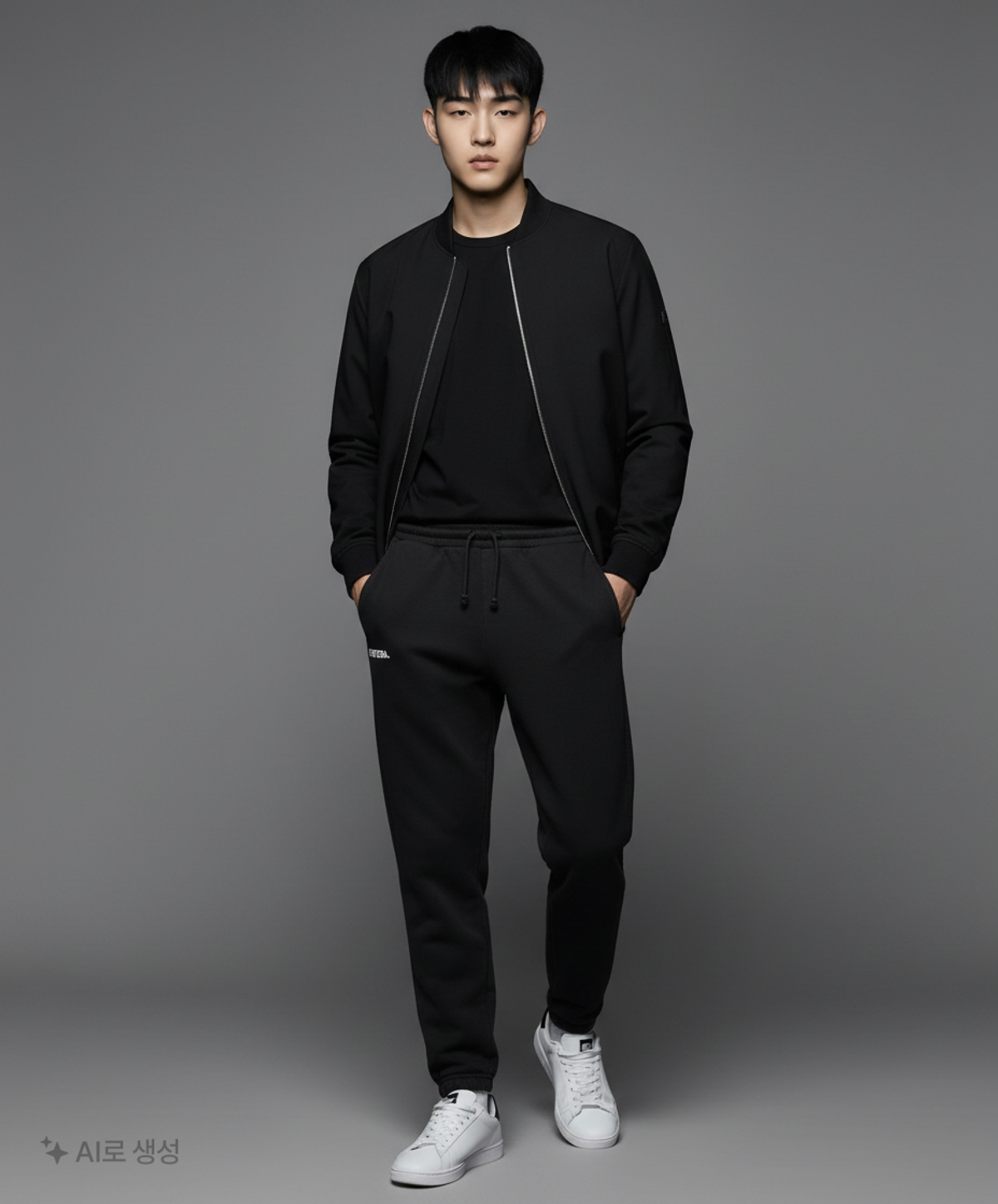 뉴에라(NEW ERA) NE 에센셜 팬츠 블랙 105