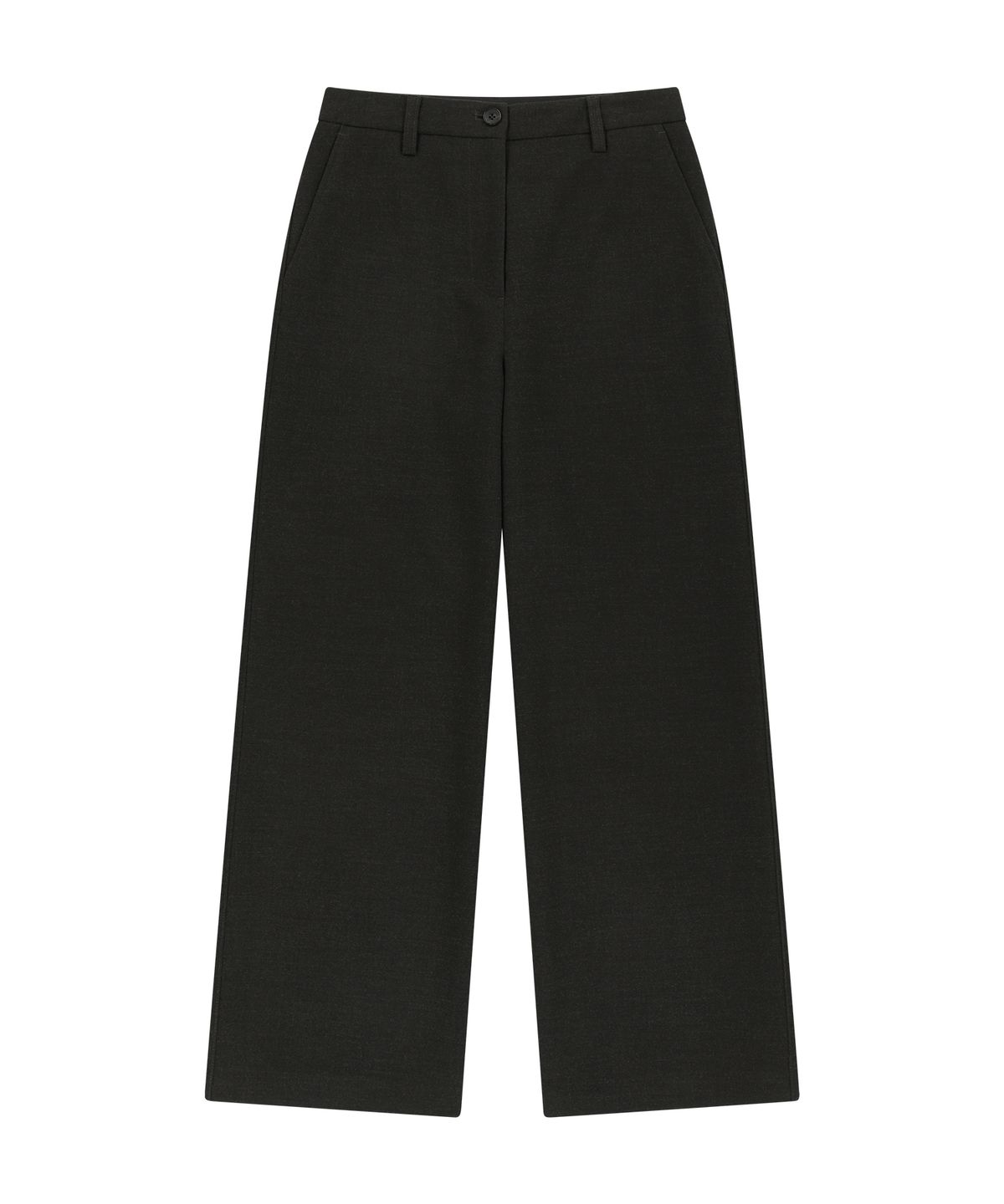 마리떼 프랑소와 저버(MARITHÉ + FRANҪOIS GIRBAUD) W WOOL-LIKE SLACKS charcoal